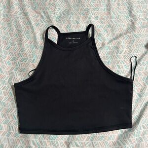 Aeropostale Sleek Black Tank Top
